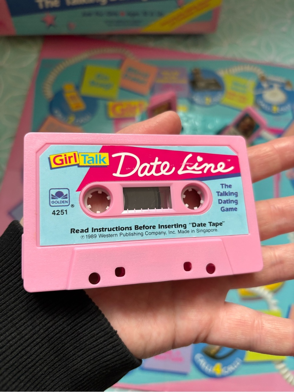 Vintage Girl Talk Dateline Board Game Complete ! - Picture 6 of 16